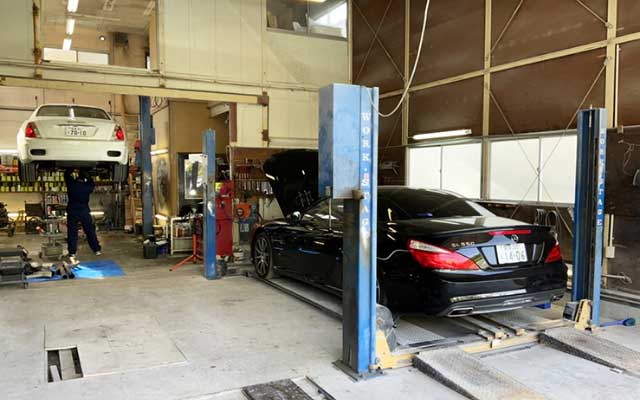 自動車検査ライン